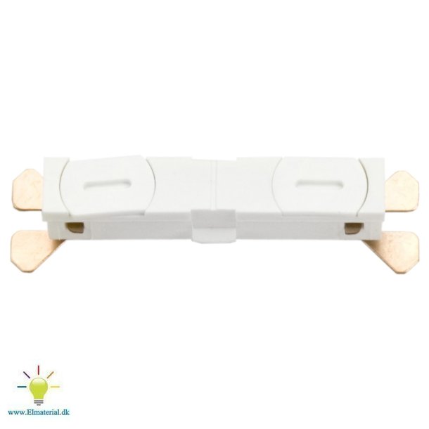 Zip 1F Sammenkobling Hvid