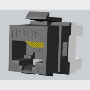 Modular jack K6 utp GF key sort