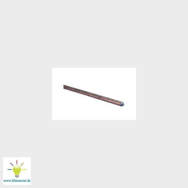 Jordspyd kobber konisk 2,1m 5/8" (14mm)  127 my belgning