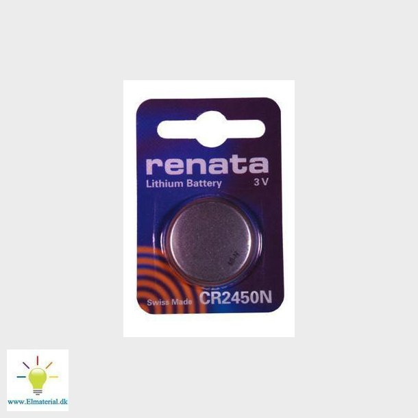 Batteri CR2450N 3V / 540 mah litium