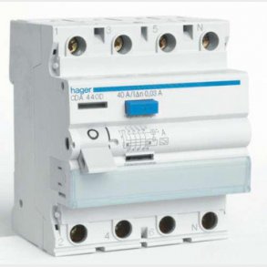 PFI afbryder 4P 40A/300mA Sel