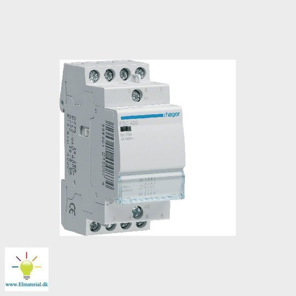 Kontaktor 25A 4 sl 230VAC 2M