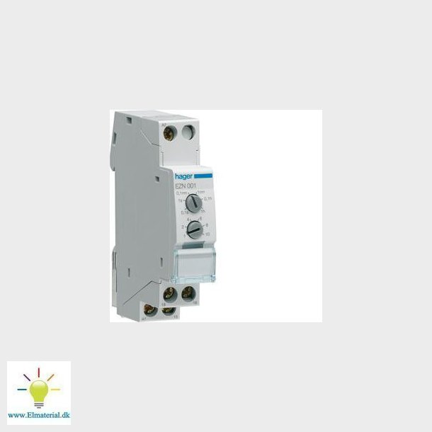 Tidsrel forsinket tilrk 10A 230V