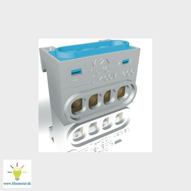 Klemme 1x7 bl El og vvs materialer