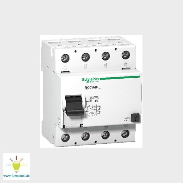 Fejlstrmsafbryder AC/DC RCCB PFI 4P 125 A 300 mA type B
