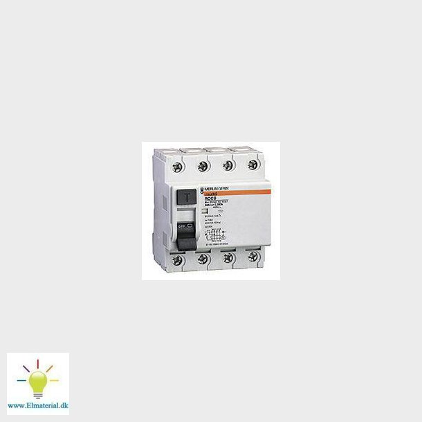 Fejlstrmsafbryder pfi afbryder 4 polet 125A 300MA