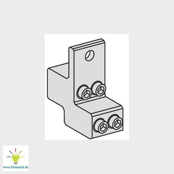 Kabelklemme for 100/160A 4styk 28950