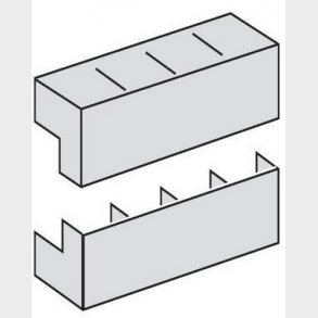 Klemmeafd�kning ins 40- 80 3/4 polet 28955