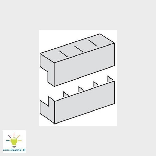 Klemmeafdkning INS100-160 3/4 polet 28956