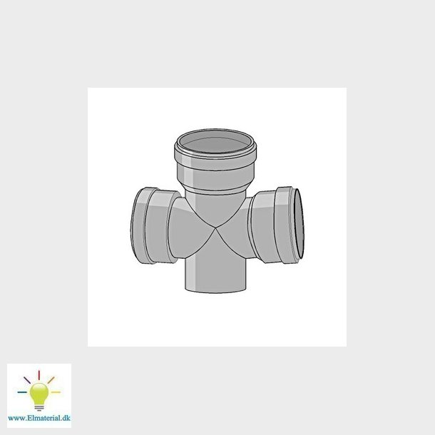 Friaphon 110 mm X 110 mm X 45&deg; Dobbelt Grenrr