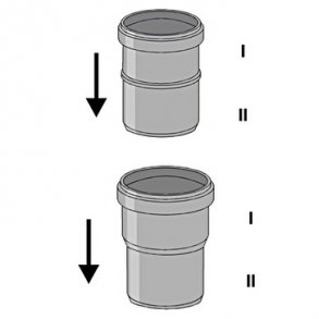 Friaphon �52 mm Muf X 50 mm Spids Overgang Ht-Pp Til Friaphon