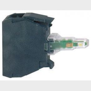 Harmony lysmodul med LED i hvid farve og 24-120V AC/DC forsyning med skrueterminaler