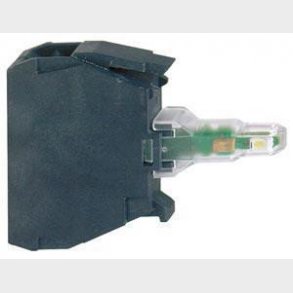 Harmony lysmodul med LED i r�d farve og 24-120V AC/DC forsyning med skrueterminaler