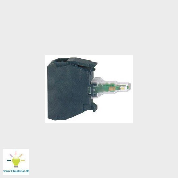 Harmony lysmodul med LED i rd farve og 24-120V AC/DC forsyning med skrueterminaler