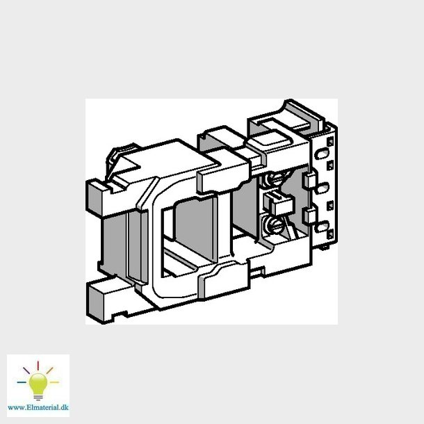 TeSys F specific kontaktor spole LX9FG220, 220...230 V AC 40...400 Hz lavt forbrug