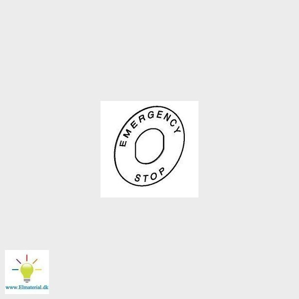 Skilt rundt 60 ZBY9101 sort/gult