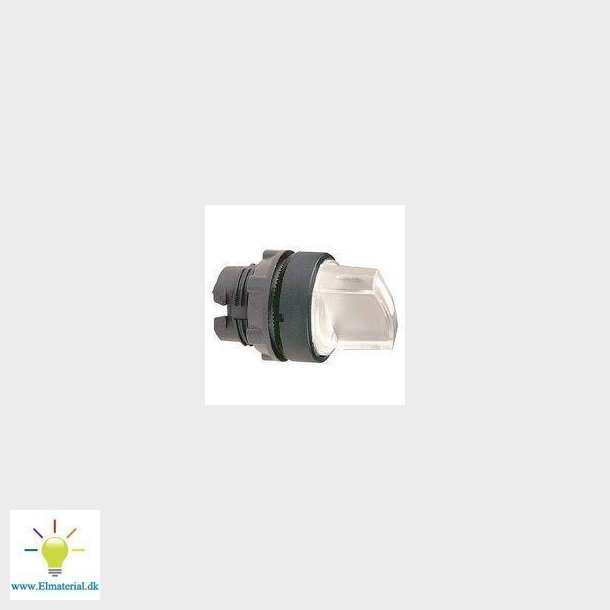 Harmony drejegreb i plast for LED med 2 faste positioner i hvid farve