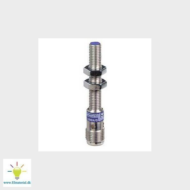 Induktiv fl M8 PNP NO Sn = 2,5 mm M12 plugg