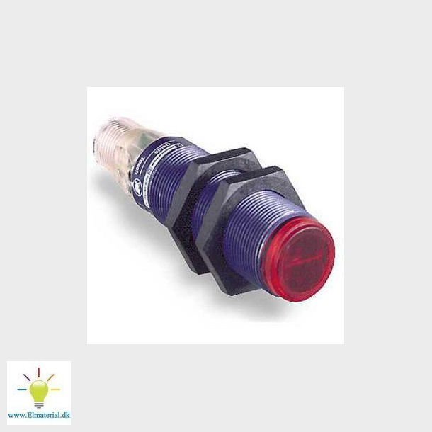 Foto M18 refleks Sn=4 m PNP NO M12 stik 4-pin, XUB1APANM12