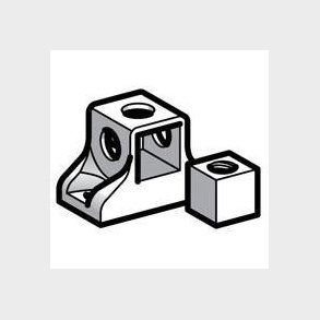 Bundbeslag M12 stang 3D kit