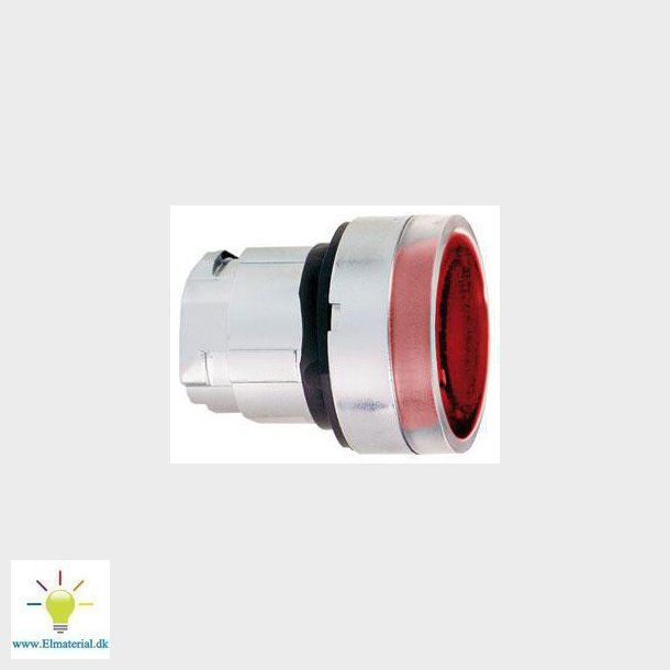 Harmony lampetrykhoved i metal for LED med riflet linse til udendrs brug og fjeder-retur med plan t