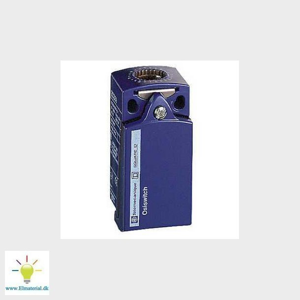 Endestop metal krop NO+NC snap ZCD21