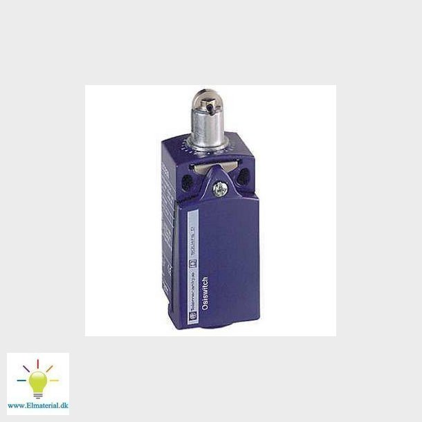 Endestop metal stempel/rulle NO+NC  gevindhul for M16