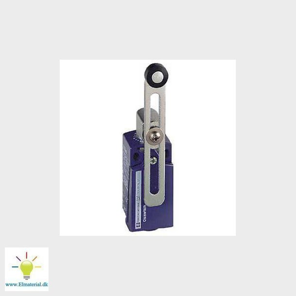 Endestop metal variabel arm/rulle NO+NC gevindhul for M16