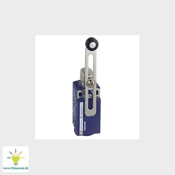Endestop kunststof variabel arm/rulle NO+NC XCKP2145P16