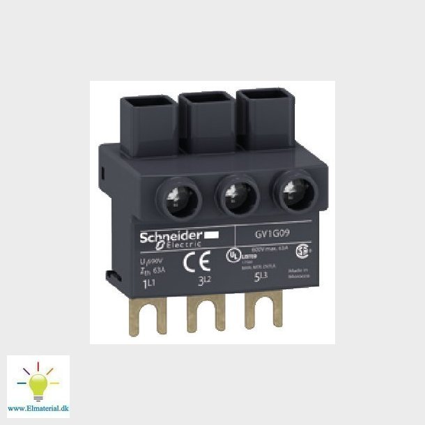 TeSys GV2 klemmeblok 3P til GV2G sljfeskinne