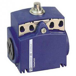 Endestop kunststof stempel NO+NC  2x gevindhul for M16