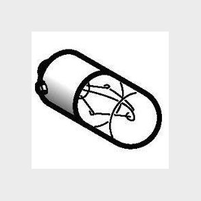 Glödlampa DL1CE024 24 volt BA9S