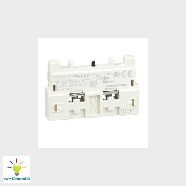 TeSys GV2 &amp; GV3 - hjlpekontakt - 1 NO/NC