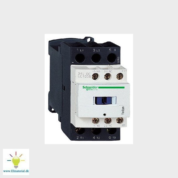 Kontaktor LC1D38P7 38A 230VAC