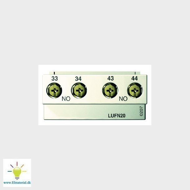 Hjlpekontakt status hjlpe kontaktor 2NO