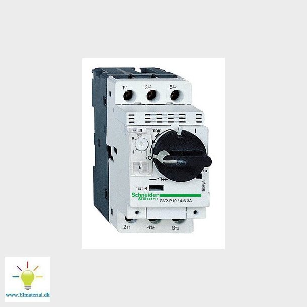 TeSys GV motor automatsikring GV2P32, termisk magnetisk, 24-32A 15kW@400V Icu50kA, drejegreb