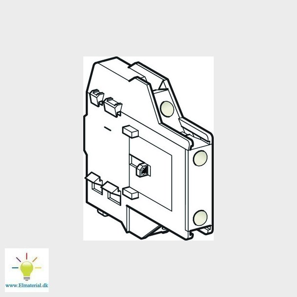 Hjlpeblok LAD8N11 1 slutte 1 bryde