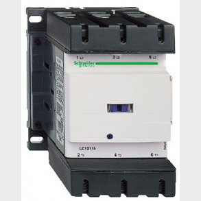 TeSys D kontaktor LC1D150P7, 3P 150A AC-3 75kW@400V, 1NO+1NC hjlpe kontakt, 230V 50/60Hz AC spole