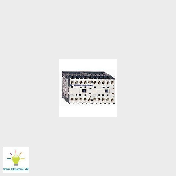 Kontaktor 9A for omstyring 24V