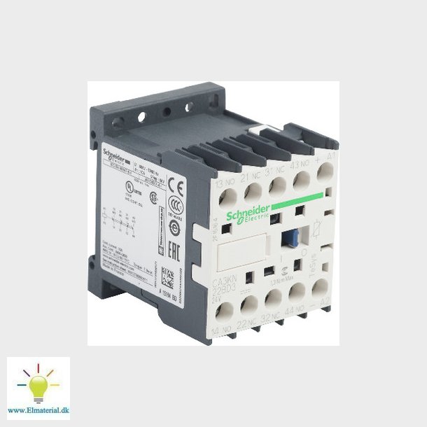 TeSys K kontrolrel - 2 NO + 2 NC - <= 690 V - 24 V DC standard kul