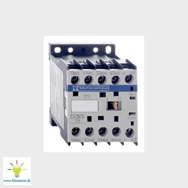 TeSys K kontrolrel - 3 NO + 1 NC - <= 690 V - 24 V DC standard kul