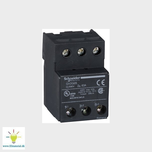 Klemme GV2G05 for nettilgang