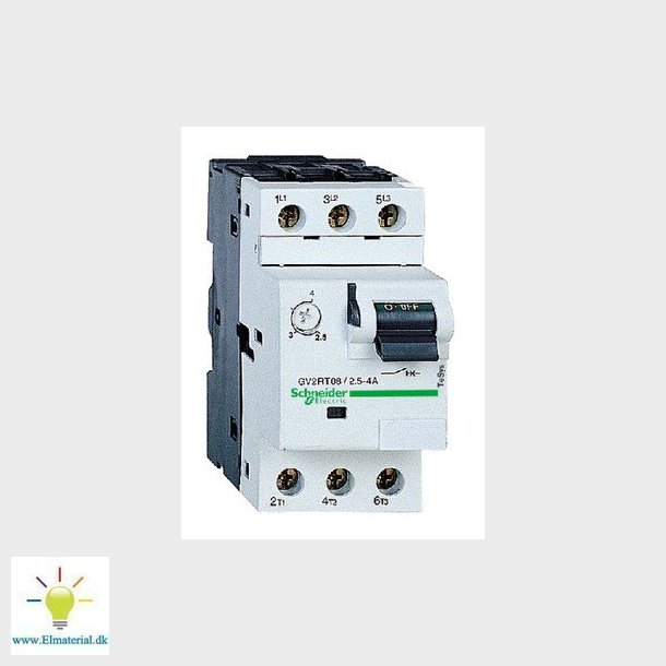 Hndbetjent motorvrn 4,00-6,30A GV2RT10