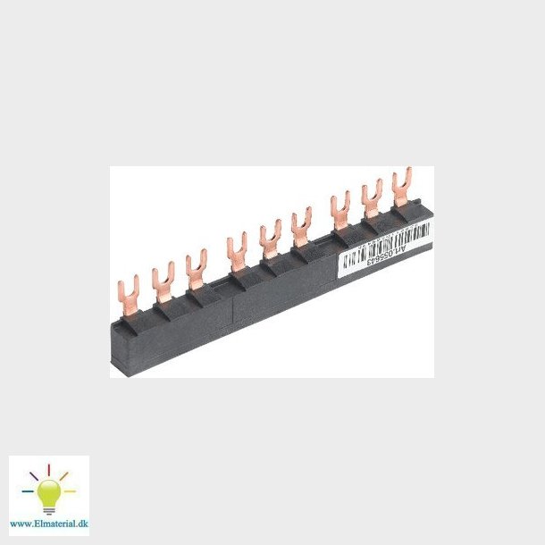 Samleskinne for 3styk GV2 GV2G345