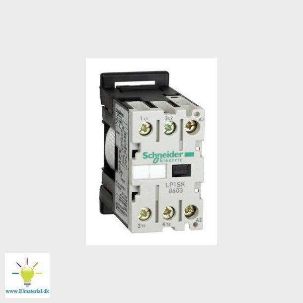 TeSys SK minikontaktor, 2 polet (2NO), 12A/690V AC-1, 24 V DC spole