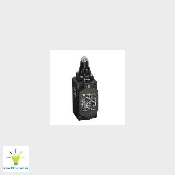 Endestop stempel med rulle NO+NC snap M20