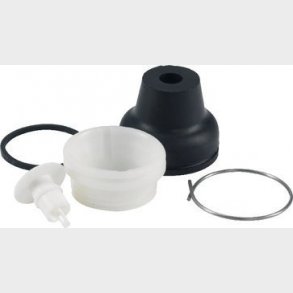 Gummitryk hvid f/XES-D 16mm vandring