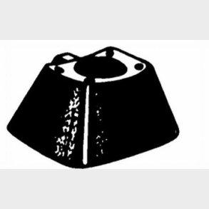 Beskyttende kappe f/bundmontering XACA982