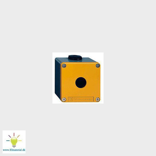 Metalbox m/gult lg,1 22 hul 74,5mm dyb