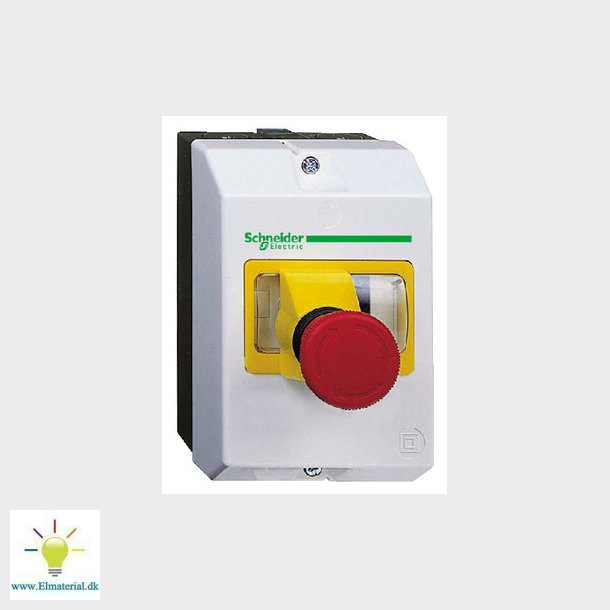 TeSys GV2 emergency stop trykknap - latching - turn to release